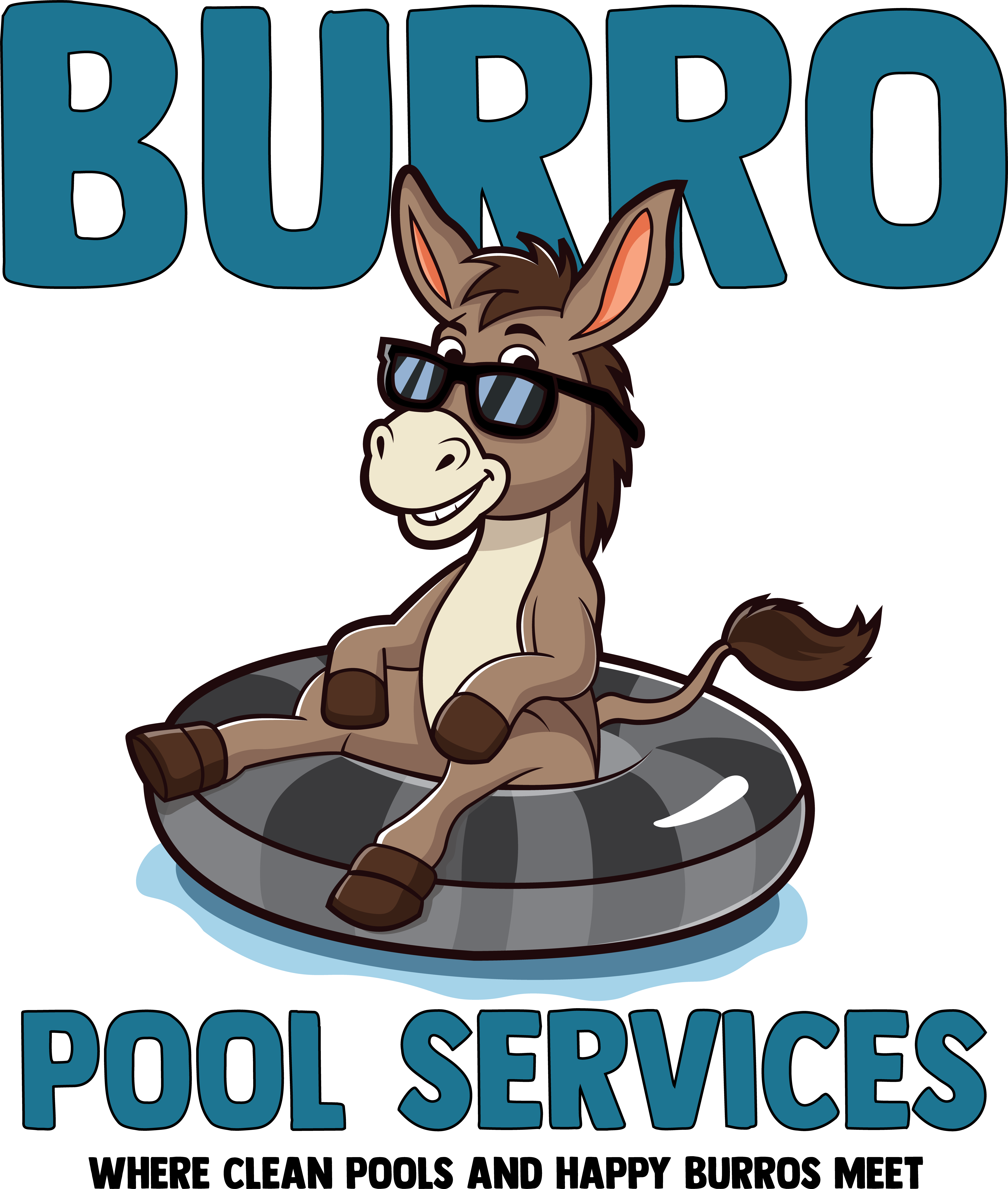 Burro Pool Services logo